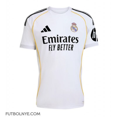 Camiseta Real Madrid Aurelien Tchouameni #14 Primera Equipación 2025-26 manga corta Camiseta Real Madrid Aurelien Tchouameni #14 Primera Equipación 2025-26 manga corta